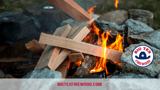 Firewood for sale, specialty cut for pizza ovens and camping stoves, ships free in USA - Big Tex Firewood