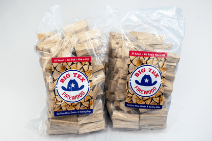 Kiln Dried Oak Cooking Wood, 14 pounds of 3 inch Tiny Firewood - Big Tex Firewood -  firewood, mini firewood, oak, oak-firewood, pizza-oven-firewood, small-firewood, tiny-firewood